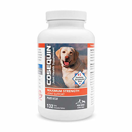 Picture of Nutramax Laboratories Cosequin with MSM Chewable Tablets, 132 Count