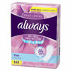 Picture of Always Thin Daily Wrapped Liners, Unscented, 162 count (Pack of 1)