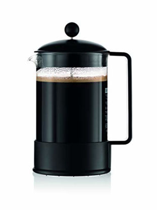Picture of Bodum Brazil French Press Coffee Maker, 51 Ounce, 1.5 Liter, Black