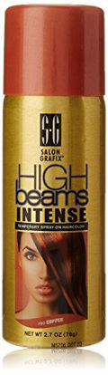 Picture of High Ridge High beams intense temporary spray on hair, Copper, 2.7 Ounce