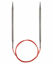 Picture of ChiaoGoo Red Lace Circular 32 inch (81cm) Stainless Steel Knitting Needle Size US 8 (5mm) 7032-8