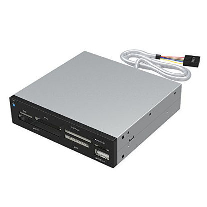 Picture of Sabrent 74-in-1 3.5-Inch Internal Flash Media Card Reader/Writer with USB Port (CR-USNT)
