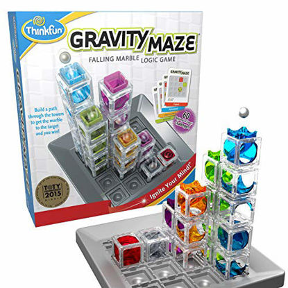 Picture of ThinkFun Gravity Maze Marble Run Brain Game and STEM Toy for Boys and Girls Age 8 and Up - Toy of the Year Award Winner