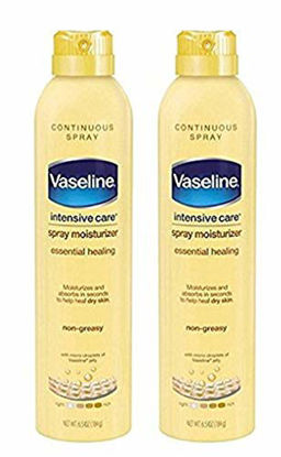 Picture of Vaseline Intensive Care Spray Moisturizer Essential Healing, 6.5 oz (Pack of 2)