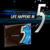 Picture of 5 GUM Sugar Free Chewing Gum, Peppermint Cobalt, 35-stick pack (6 packs)