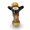 Picture of Midline Valve 68563 Sillcock Hose Bibb with Quarter Turn Handle, MIP/FIP Inlet x 3/4 in. MHT Outlet, Cast Brass, 3/4 3/4