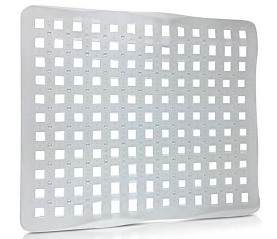 Picture of SET OF 2 - Clear Sink Mat Basin Protector, Perforated Design