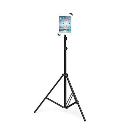 Picture of Grifiti Nootle Universal Tablet Tripod Stand Adjustable for All 7 to 11 Tablets with or Without Cases 1/4-20 Connector Travel Case for Displays, Photos, Movies, Videos.
