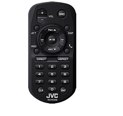 Picture of JVC RM-RK258 Wireless Remote Control for Select JVC Multimedia Receivers, Black