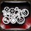 Picture of Gear Background AirSick Airbrush Stencil Template
