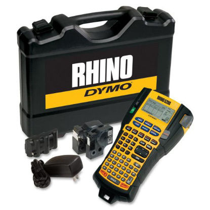 Picture of DYMO - Rhino 5200 Industrial Label Maker Kit, 5 Lines
