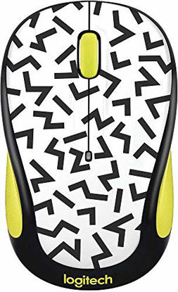 Picture of Logitech M325c Wireless Mouse - Yellow zigzag 910-004689