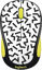 Picture of Logitech M325c Wireless Mouse - Yellow zigzag 910-004689