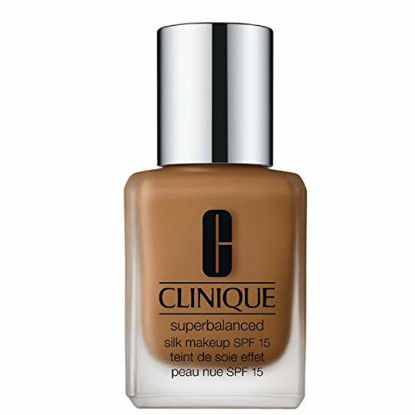 Picture of CLINIQUE by SUPERBALANCED SILK MAKEUP BROAD SPECTRUM (18) SILK SABLE 1.0 OZ
