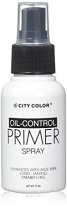 Picture of City Color Oil Control Face Primer Spray, Fresh Citrus Scent, 2.54 Fluid Ounce