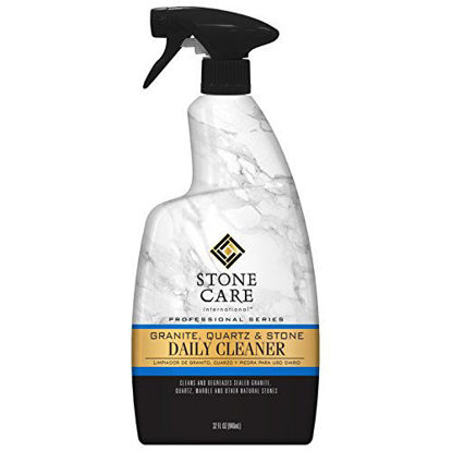 Picture of Stone Care International Granite Cleaner - 32 Fluid Ounces Granite Quartz Tile Travertine Limestone Slate Clean