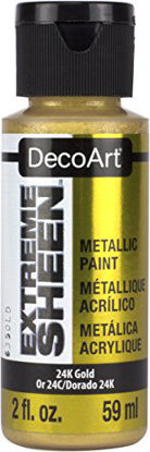 Picture of DecoArt 2 Ounce, 24K Gold Extreme Sheen Paint, 1