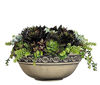 Picture of Classic Home and Garden Corinthian Bowl 12" Planter, Ivory Ash