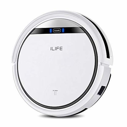 Picture of ILIFE V3s Pro Robot Vacuum Cleaner, Tangle-free Suction , Slim, Automatic Self-Charging Robotic Vacuum Cleaner, Daily Schedule Cleaning, Ideal For Pet HairHard Floor and Low Pile Carpet