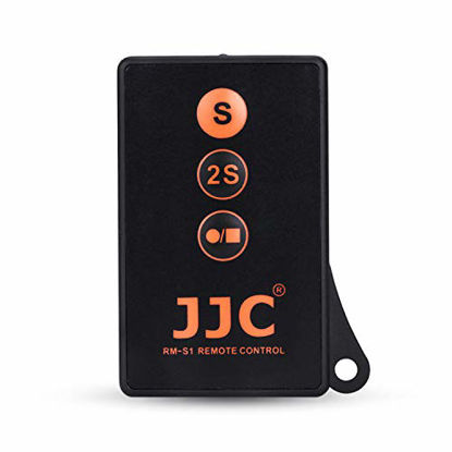 Picture of JJC Wireless Remote Control with Extra Start/Stop Video Button for Sony A6000 A6300 A6400 A6500 A6600 A7III A7II A7 A7SIII A7SII A7S A7RIV A7RIII A7RII A7R A9 A9II NEX-6 NEX-7 A99II A99 & More