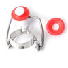 Picture of FERRODAY 30PCS Silicone Gasket for EZ Cap Red Washers Swing Flip Top Bottle Cap Gasket Home Brew Beer Soda Bottle Seal Swing Top Bottle Gasket (30 Bottle Gaskets)