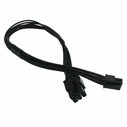 Picture of COMeap Mini 6 Pin to 6 Pin PCI Express Video Card Power Adapter Cable for Mac Pro G5 14-inch(35cm)(Pack of 2)