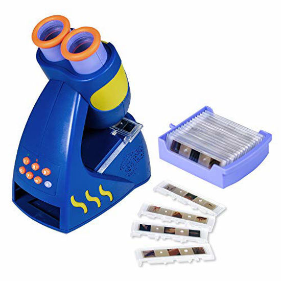 Picture of Educational Insights GeoSafari Jr. Talking Microscope, Featuring Bindi Irwin, Microscope for Kids, STEM & Science Toy, Interactive Learning, Ages 4+