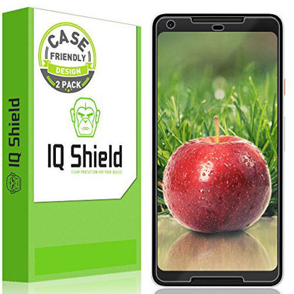 Picture of IQShield Screen Protector Compatible with Google Pixel 2 XL (2-Pack)(Case Friendly)(Not Glass) Anti-Bubble Clear Film
