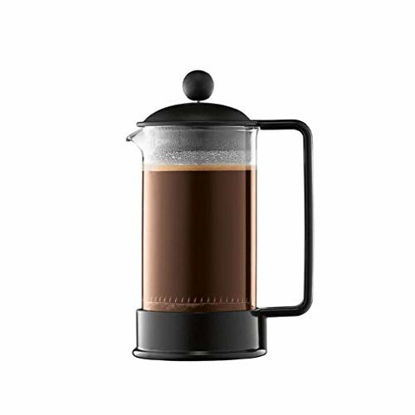 Picture of Bodum Brazil French Press Coffee and Tea Maker, 12 Ounce, Black