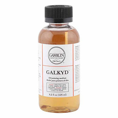 Picture of GAMBLIN ARTISTS COLORS CO Gamblin Galkyd Painting Medium 4 oz Bottle, 4.2oz