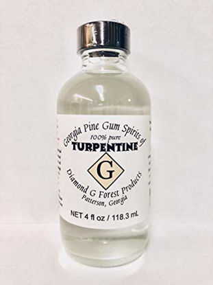 Picture of 4 Oz 100% Pure Gum Spirits of Turpentine