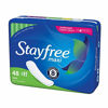 Picture of Stayfree Maxi Super Long Pads For Women, Wingless, Reliable Protection and Absorbency of Feminine Periods, 48 Count (Pack of 1)