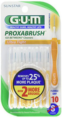 Picture of G-U-M Proxabrush Go-Betweens Cleaners, Ultra Tight, 8 ea