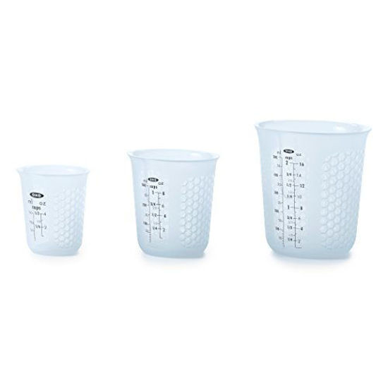Picture of OXO Good Grips 3 Piece Squeeze & Pour Silicone Measuring Cup Set