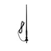 Picture of Herdio Waterproof Marine Radio Antenna Rubber Duck Dipole Flexible Mast FM AM Antenna for Boat Car ATV UTV RZR SPA-Black