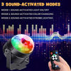 Picture of [2-Pack] Sound Activated Party Lights with Remote Control Dj Lighting, RGB Disco Ball Light, Strobe Lamp 7 Modes Stage Par Light for Home Room Dance Parties Bar Karaoke Xmas Wedding Show Club
