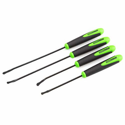 Picture of OEM TOOLS 25429 O-Ring and Seal Remover Set | Perfect for Removing & Replacing O Rings & Seals | Perfect for Mechanics & Home Garages | 4 Pack: Includes 2 Contoured & 2 Spoon Tips | Green & Black
