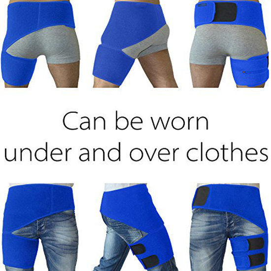 GetUSCart Sciatica Pain Relief Hip Brace Hamstring Compression Sleeve Groin Wrap Support