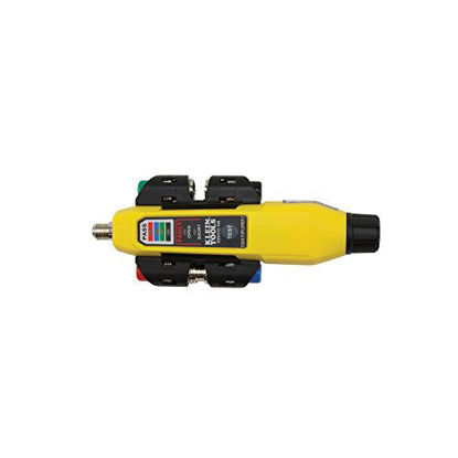 Picture of Klein Tools VDV512-101 Explorer 2 Coax Tester Kit, Includes Cable Tester / Wire Tracer / Coax Mapper with Remotes to Test up to 4 Locations