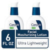 Picture of CeraVe Facial Moisturizing Lotion PM | 3 Ounce (Pack of 2) | Ultra Lightweight, Night Face Moisturizer | Fragrance Free