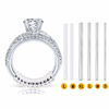 Picture of Invisible Ring Size Adjuster for Loose Rings - Ring Guard, Ring Sizer, 6 Sizes Fit Almost Any Ring. [12pcs]