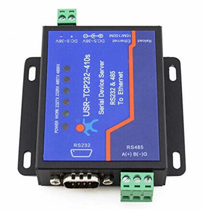 Picture of USR-TCP232-410s RS232 / RS485 Serial to Ethernet Adapter/IP Device Server Ethernet Converter Support DHCP/DNS