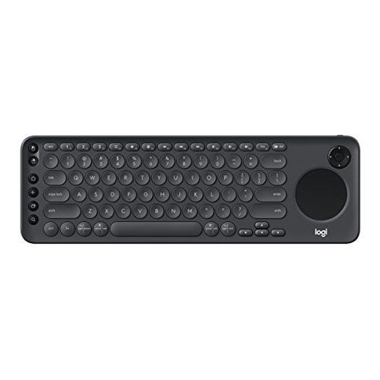 Picture of Logitech K600 TV - TV Keyboard with Integrated Touchpad and D-Pad Compatible with Smart TV - Graphite Black