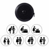 Picture of Soft Retractable Sewing Tape Measure, Cloth Waist Body Measuring Tape, 60in&150cm Markings, Flexible Ruler for Tailor Dressmaker, Pack of 10 by MUZHI