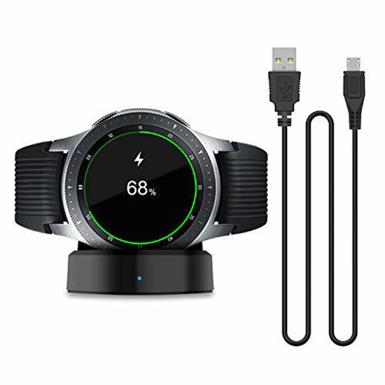 Picture of Updated Charger Compatible with Samsung Galaxy Smart Watch 42mm 46mm, Replacement Charging Dock Cradle Only for Samsung Galaxy Smart Watch SM-R800 SM-R810 SM-R815 (NOT for Active Watch)