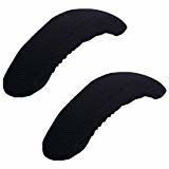 Picture of Iseedy Removable Washable Office Chair Armrest Slipcovers Covers Pads (Black)