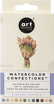 Picture of Prima Marketing Prima Confections Watercolor Pans 12/Pkg-Vintage Pastel