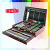 Picture of 143 Piece Deluxe Art Set, Artist Drawing&Painting Set, Art Supplies with Wooden Case, Professional Art Kit for Kids, Teens and Adults
