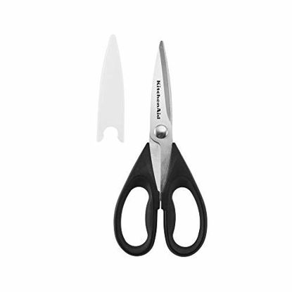 Picture of KitchenAid All Purpose Shears with Protective Sheath, 8.72-Inch, Black