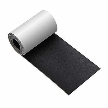 Picture of Leather Tape 3X60 Inch Self-Adhesive Leather Repair Patch for Sofas, Couch, Furniture, Drivers Seat(Black)